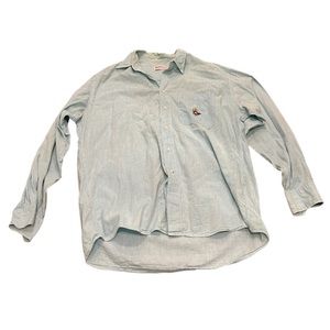 Hugo boss BOSS 20 teal yachting button up shirt